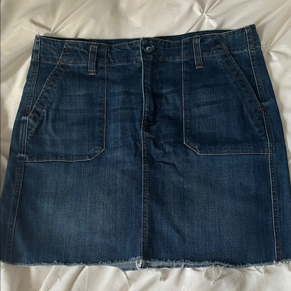 Seven 7 utility Jean skirt size 10
